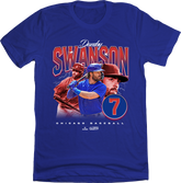 Dansby Swanson Retro 90s T-shirt In The Clutch
